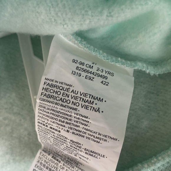 NWTO Nike for toddlers girl mint color athletic set. Hooded. Sz 2-3T new - Picture 9 of 9